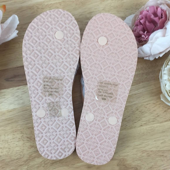 Tory Burch Pink Flip Flop Sandals 5M - Picture 7 of 8